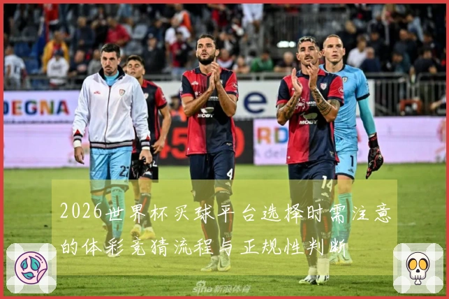 2026世界杯买球平台选择时需注意的体彩竞猜流程与正规性判断