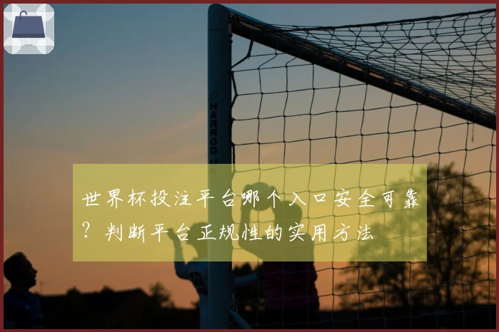 世界杯投注平台哪个入口安全可靠？判断平台正规性的实用方法